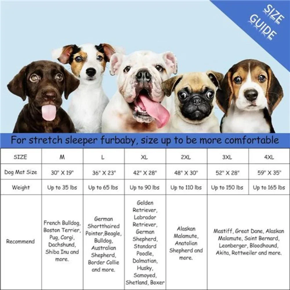 Dog Crate Mat Ultra Soft Dog Bed Mat for Sleeping with Anti-Slip Bottom, 36